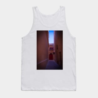 Mdina Side Street, Malta Tank Top